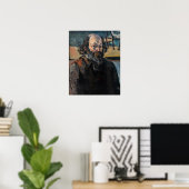 Paul Cezanne - Selbstportrait Poster (Heimbüro)