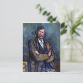 Paul Cezanne - Selbstportrait Postkarte (Stehend Vorderseite)