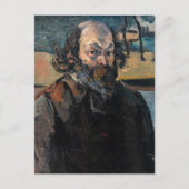 Paul Cezanne - Selbstportrait Postkarte (Vorderseite)