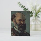 Paul Cezanne | Selbstportrait Postkarte (Stehend Vorderseite)