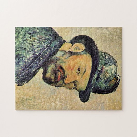 Paul Cezanne, Selbstportrait, Puzzle (Horizontal)