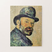 Paul Cezanne, Selbstportrait, Puzzle (Vertikal)