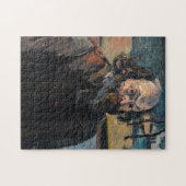 Paul Cezanne - Selbstportrait Puzzle (Horizontal)