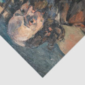 Paul Cezanne - Selbstportrait Seidenpapier (Ausschnitt)