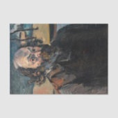 Paul Cezanne - Selbstportrait Seidenpapier (Vorderseite)