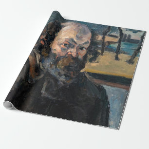 Paul Cézanne - Selbstporträt Geschenkpapier