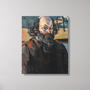 Paul Cezanne - Selbstporträt Leinwanddruck