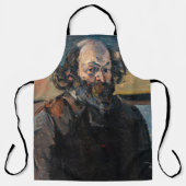 Paul Cezanne - Selbstporträt Schürze (Vorderseite)