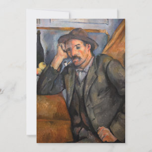 Paul Cezanne - Smoker Dankeskarte