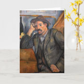 Paul Cezanne - Smoker Karte (Gelbe Blume)