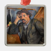 Paul Cezanne - Smoker Ornament Aus Metall (Vorne)
