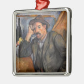 Paul Cezanne - Smoker Ornament Aus Metall (Links)