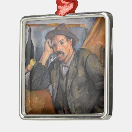 Paul Cezanne - Smoker Ornament Aus Metall (Links)