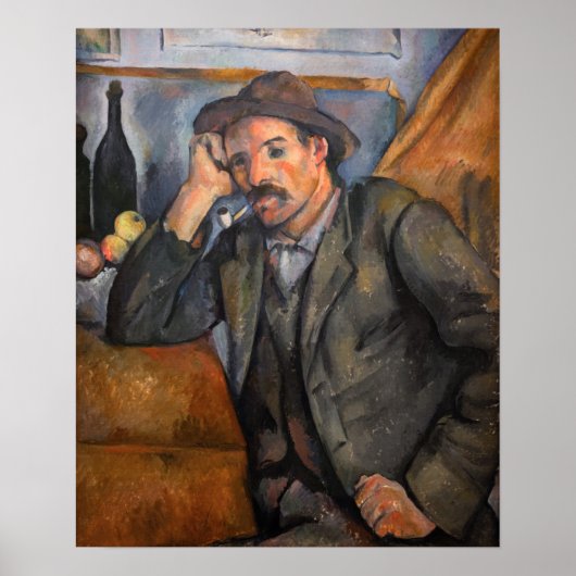 Paul Cezanne - Smoker Poster (Vorne)