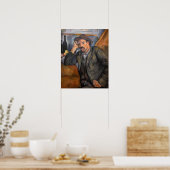 Paul Cezanne - Smoker Poster (Küche)