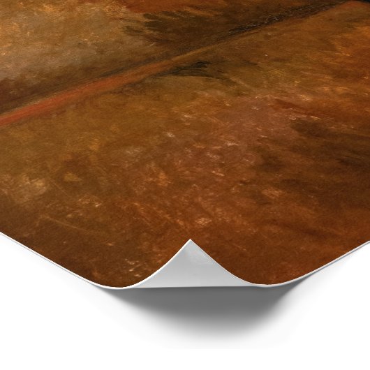 Paul Cezanne - Smoker Poster (Ecke)