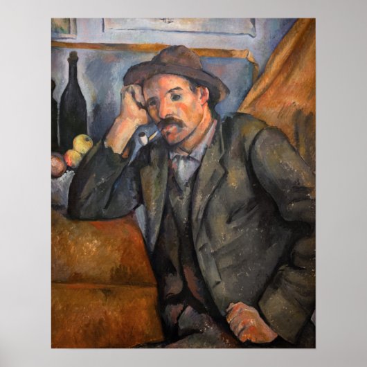 Paul Cezanne - Smoker Poster (Vorne)