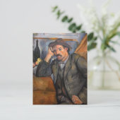 Paul Cezanne - Smoker Postkarte (Stehend Vorderseite)