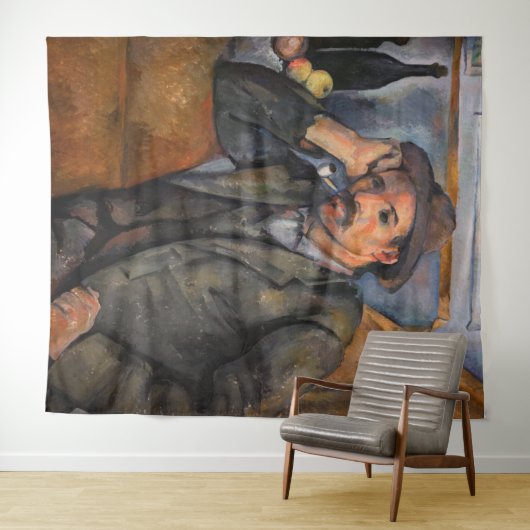Paul Cezanne - Smoker Wandteppich (Beispiel (Horizontal))