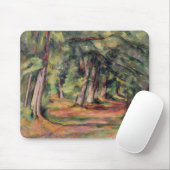 Paul Cezanne | Sous-bois 1890-94 Mousepad (Mit Mouse)