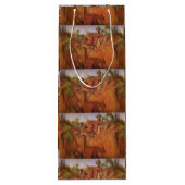 Paul Cezanne Steinbruch Bibemus Geschenktüte Für Weinflaschen (Rückseite)