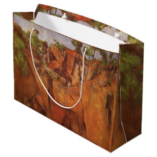 Paul Cezanne Steinbruch Bibemus Große Geschenktüte