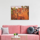 Paul Cezanne Steinbruch Bibemus Leinwanddruck (Insitu (Wohnzimmer))