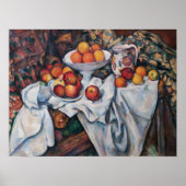 Paul Cezanne - Still Life, Apples and Oranges Poster (Vorne)