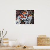 Paul Cezanne - Still Life, Apples and Oranges Poster (Küche)