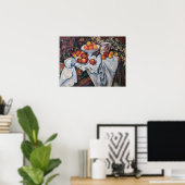 Paul Cezanne - Still Life, Apples and Oranges Poster (Heimbüro)