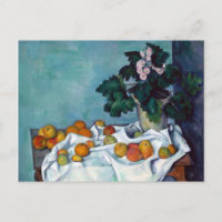 Paul Cezanne Still Life Apples and Primroses
