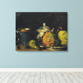 Paul Cezanne | Still Life, c.1865 Leinwanddruck (Insitu (Holzboden))
