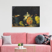 Paul Cezanne | Still Life, c.1865 Leinwanddruck (Insitu (Wohnzimmer))