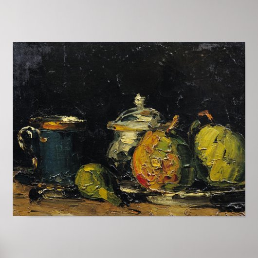 Paul Cezanne | Still Life, c.1865 Poster (Vorne)