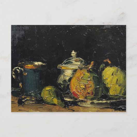 Paul Cezanne | Still Life, c.1865 Postkarte (Vorderseite)