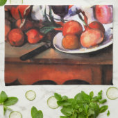 Paul Cézanne Still Life  Geschirrtuch (Gefaltet)