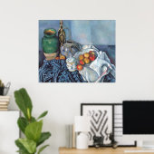 Paul Cézanne Still Life mit Äpfeln Poster (Heimbüro)