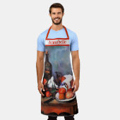 Paul Cézanne Still Life Personalize Schürze (Getragen)