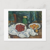PAUL CÉZANNE "STILL LIFE POSTCARD POSTKARTE (Vorderseite)