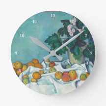 Paul Cézanne Still Life with Apples and Primroses