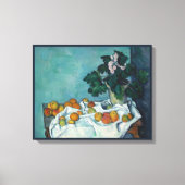Paul Cezanne Still Life With Apples Fine Art Leinwanddruck (Vorderseite)