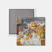Paul Cezanne - Still Life with Basket Magnet (Vorderseite/Rückseite)