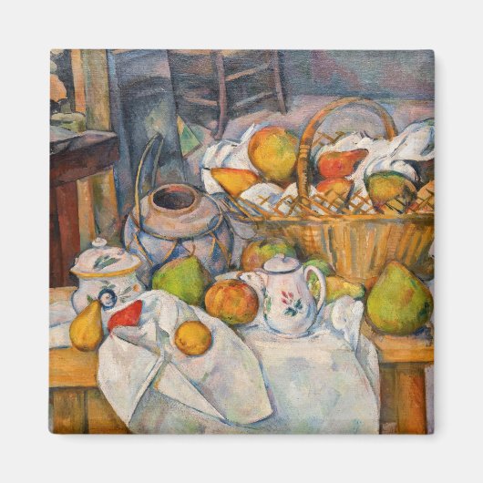 Paul Cezanne - Still Life with Basket Magnet (Vorne)