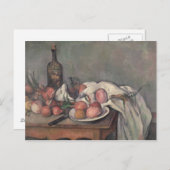 Paul Cezanne | Still Life with Onions, c.1895 Postkarte (Vorne/Hinten)