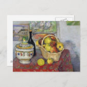 Paul Cezanne | Still Life with Tureen, c.1877 Postkarte (Vorne/Hinten)