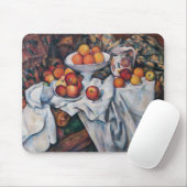 Paul Cezanne - Stillleben, Äpfel und Orange Mousepad (Mit Mouse)