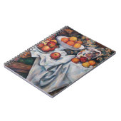 Paul Cezanne - Stillleben, Äpfel und Orange Notizblock (Linke Seite)