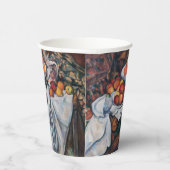 Paul Cezanne - Stillleben, Äpfel und Orange Pappbecher (Rechts)