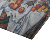 Paul Cezanne - Stillleben, Äpfel und Orange Schneidebrett (Ecke)