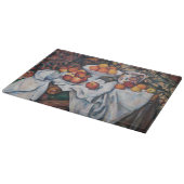 Paul Cezanne - Stillleben, Äpfel und Orange Schneidebrett (Ecke)